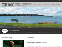 Tablet Screenshot of geoffyoung.ca